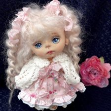 Интерьерная текстильная кукла