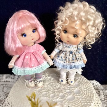 Интерьерная текстильная куколка