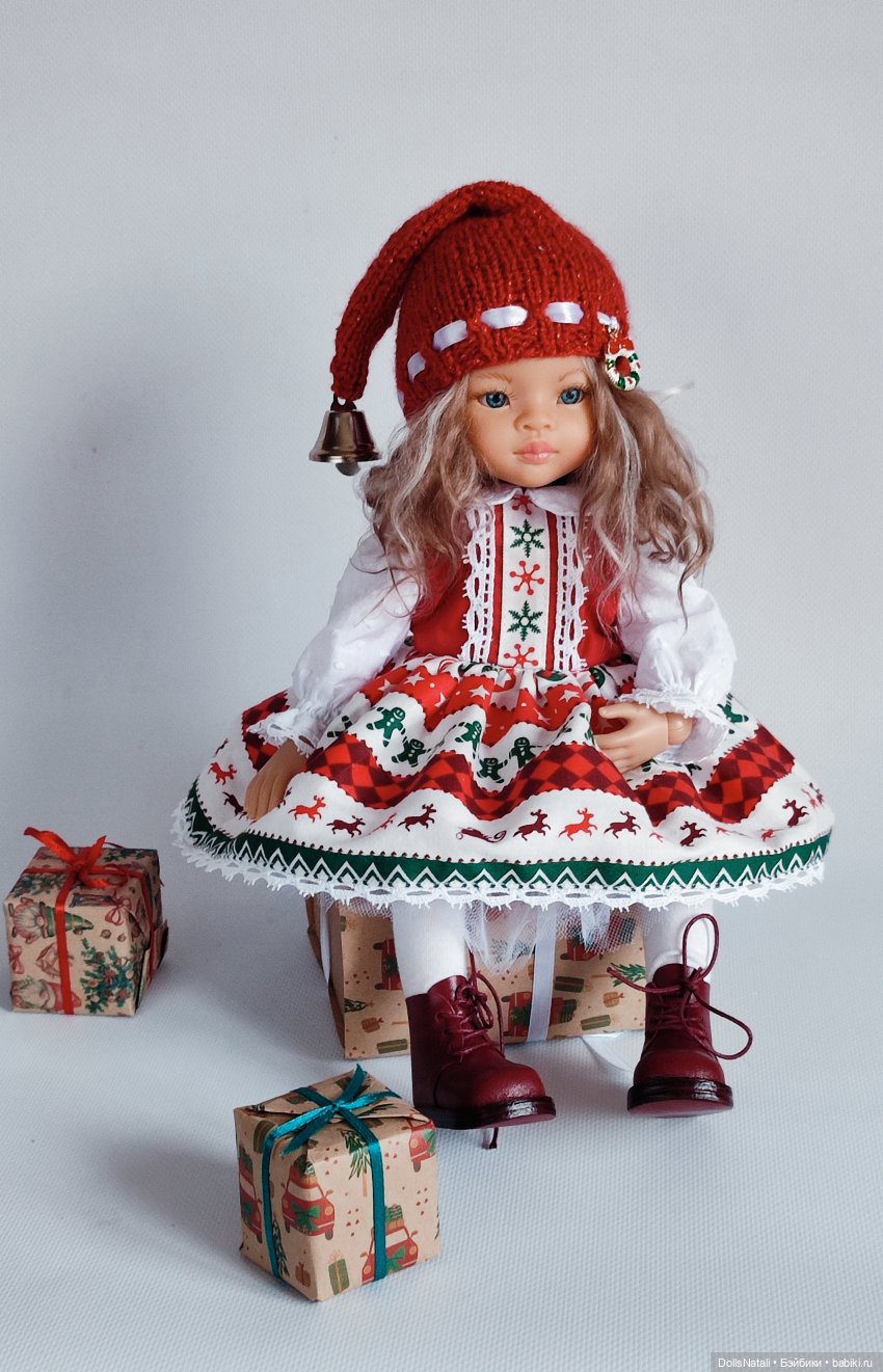 Рождественские гномы | Бэйбики Рождественские гномы — Одежда и обувь для кукол своими руками: фото