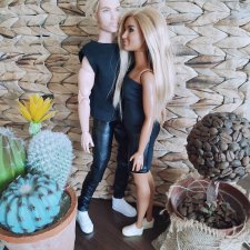 Один день из жизни кукол. Лия, Влад, Кира.