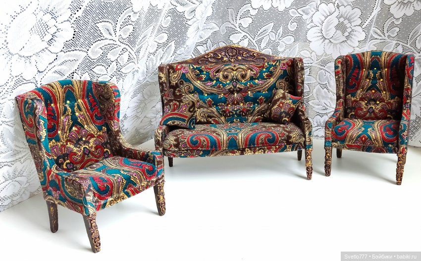 Боева Светлана мебель для кукол