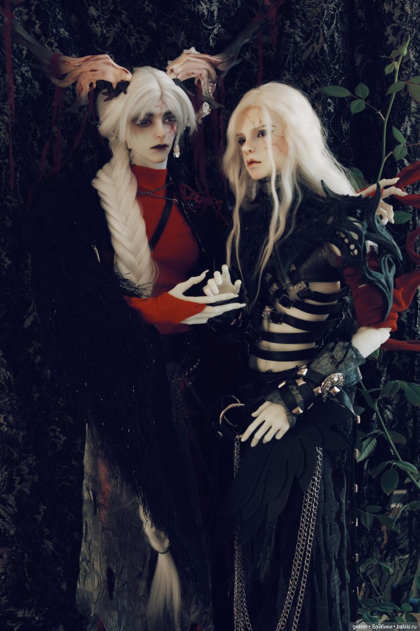 🥀 𝓡𝓮𝓶 𝓪𝓷𝓭 𝓡𝓮𝓷𝓮 🥀 — Куклы Dollzone (Доллзон): BJD (БЖД) (фото 5)