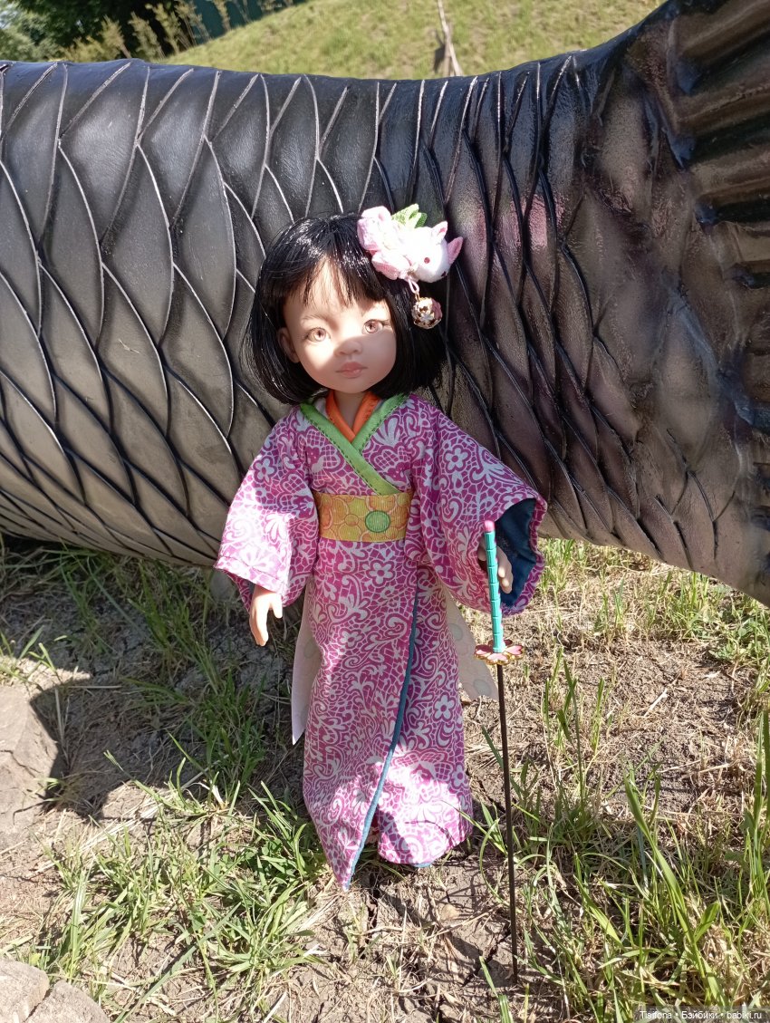 Выгул кимоно — Куклы Paola Reina (Паола Рейна): новинки (фото 4)