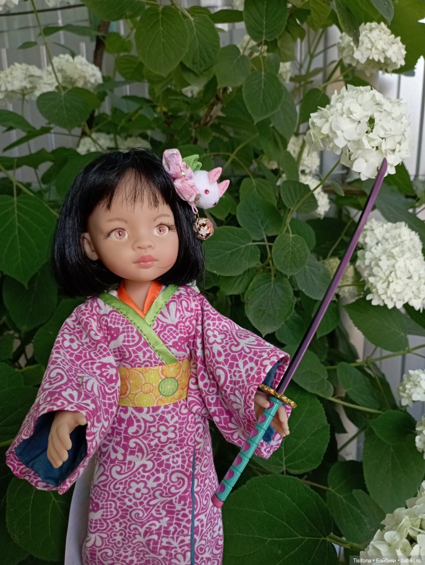 Выгул кимоно — Куклы Paola Reina (Паола Рейна): новинки (фото 6)