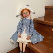 Деревянная кукла Софа