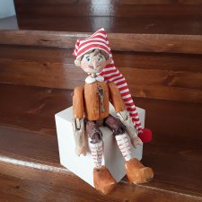 Деревянный Буратино