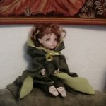 Коллекционно-игровая куколка Лесной эльф по имени Цвельф