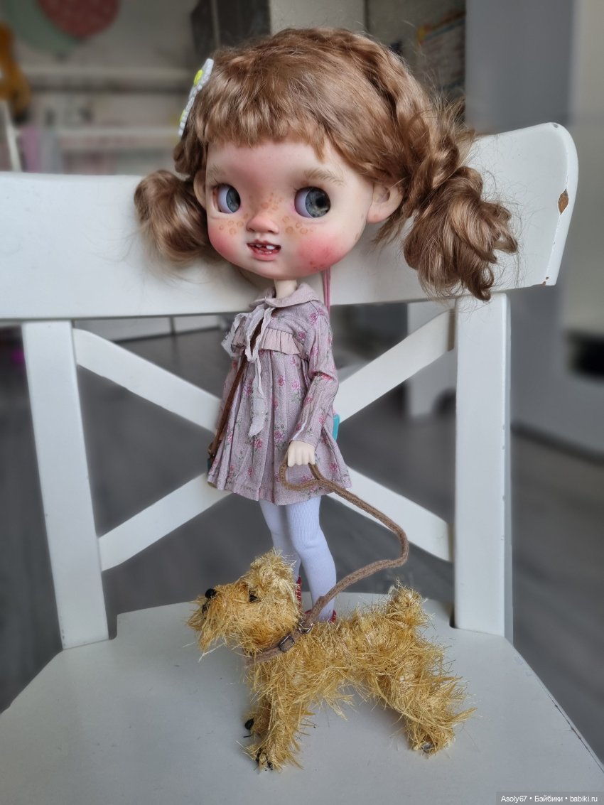 Пуговка приехала — Куклы Blythe (Блайз) ООАК: кастом (фото 2)
