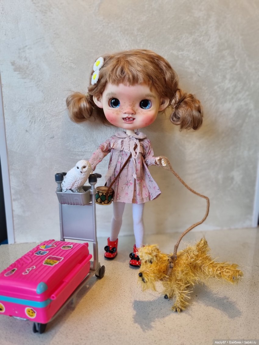 Пуговка приехала — Куклы Blythe (Блайз) ООАК: кастом