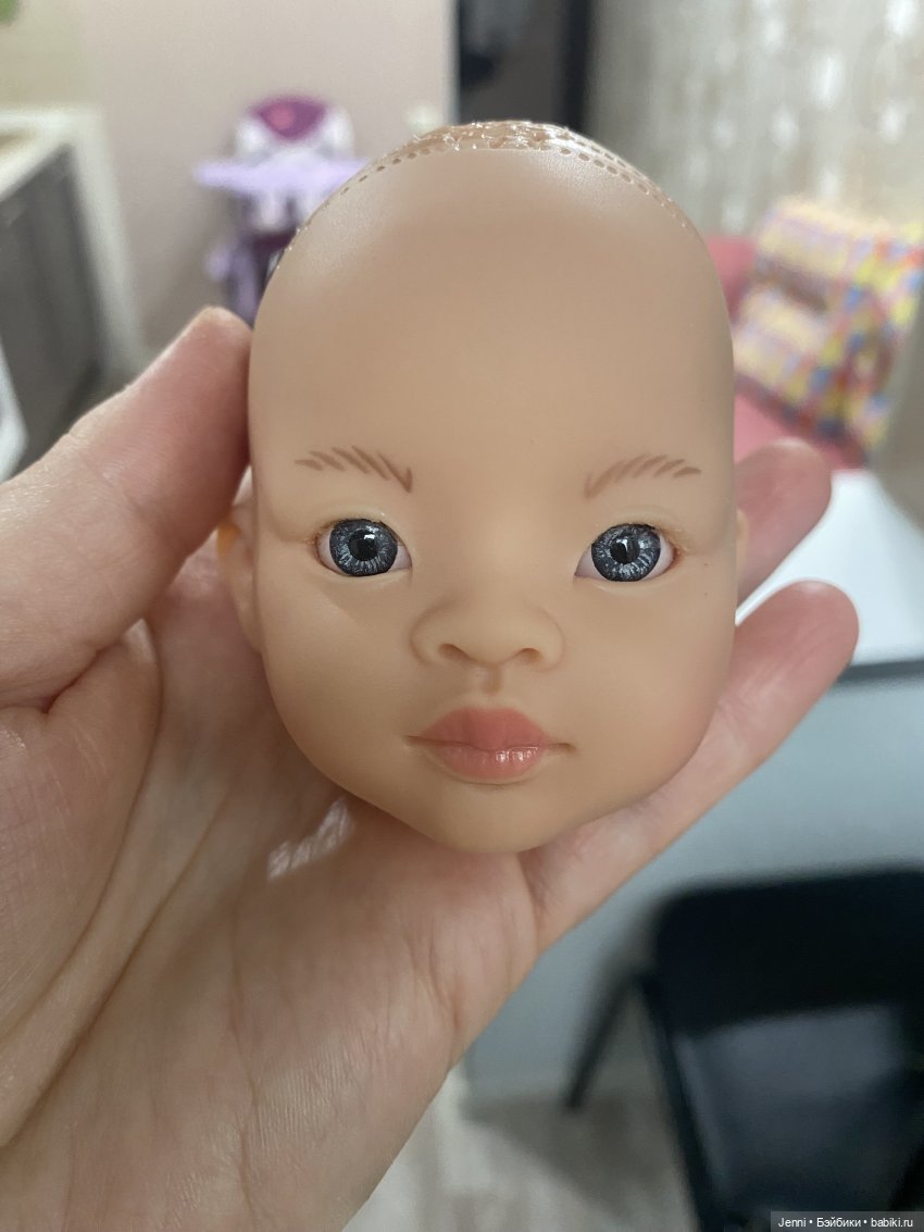 Работа над куклой Паола Рейна ООАК (фото 2)