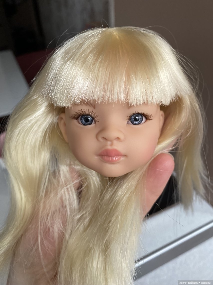 Работа над куклой Паола Рейна ООАК