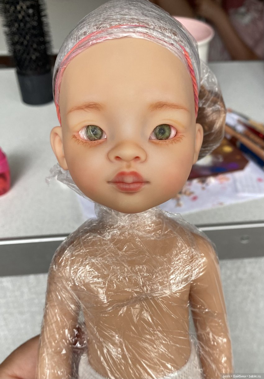 Работа над куклой Паола Рейна ООАК (фото 4)