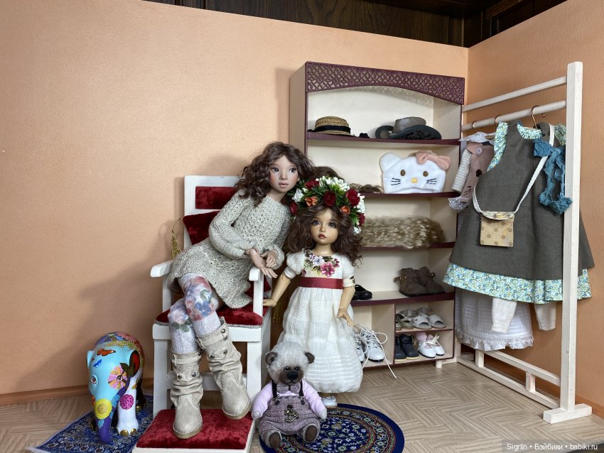 Room-shelf Продолжение — Румбоксы и кукольные интерьеры: фото (фото 9)