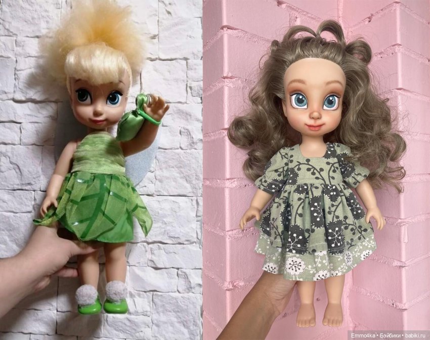 Мой первый ООАК на Disney Animators Динь-Динь