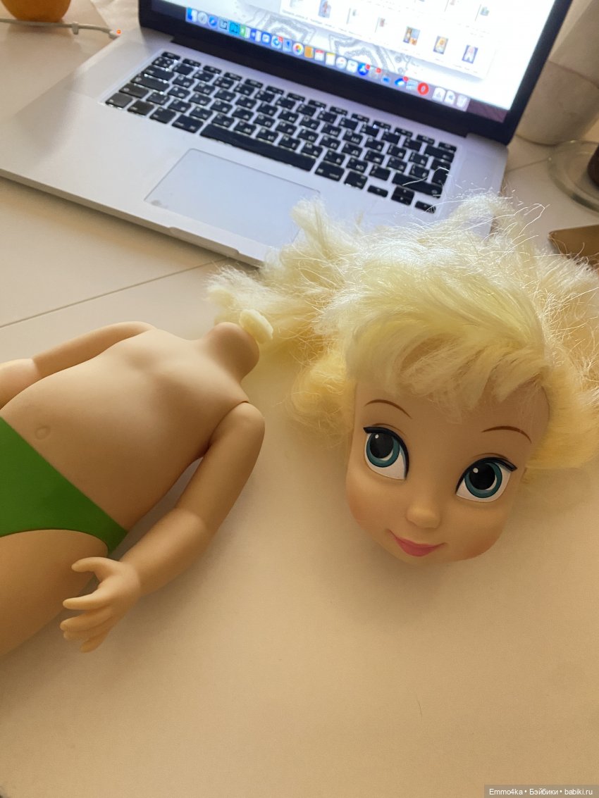 Мой первый ООАК на Disney Animators Динь-Динь (фото 2)