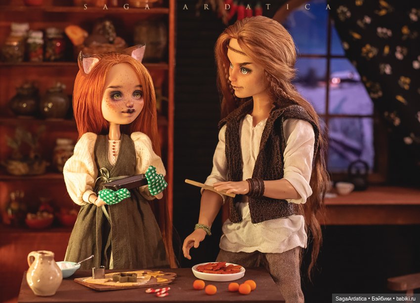 Подготовка к празднику — ООАК Monster High и Ever After High: репейнт