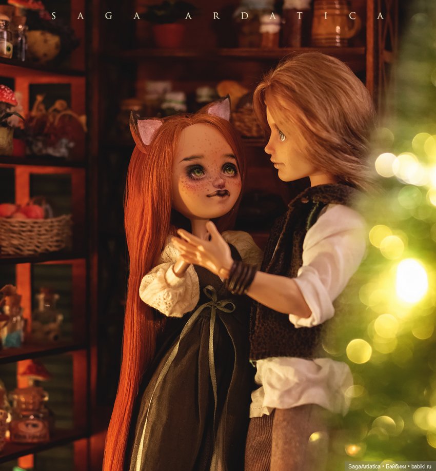 Подготовка к празднику — ООАК Monster High и Ever After High: репейнт (фото 9)