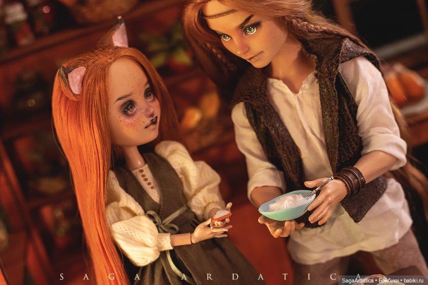 Подготовка к празднику — ООАК Monster High и Ever After High: репейнт (фото 6)