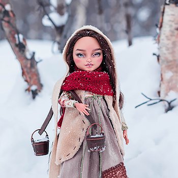 По сугробам к роднику