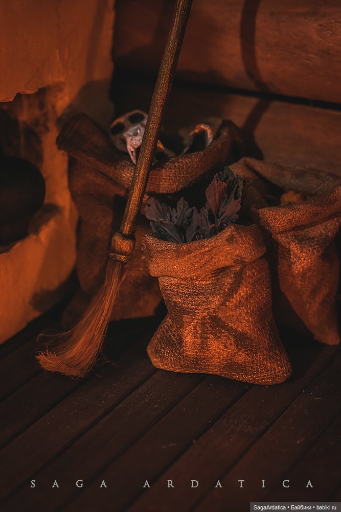 Русская печь в миниатюре для формата 1/6 (фото 10)