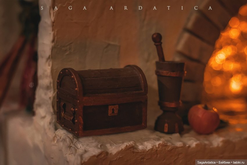 Русская печь в миниатюре для формата 1/6 (фото 5)