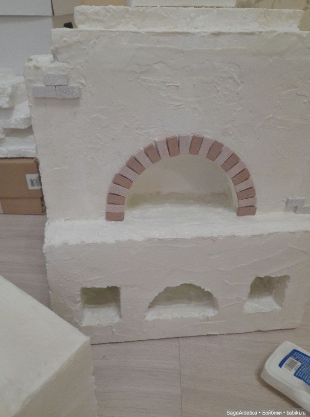 Мастер-класс по созданию русской печки в формате 1/6