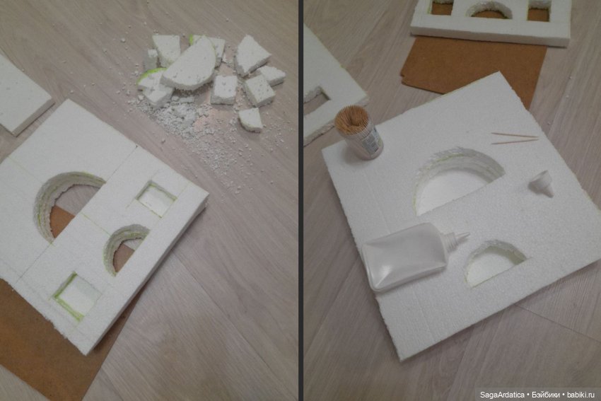 Мастер-класс по созданию русской печки в формате 1/6 (фото 6)