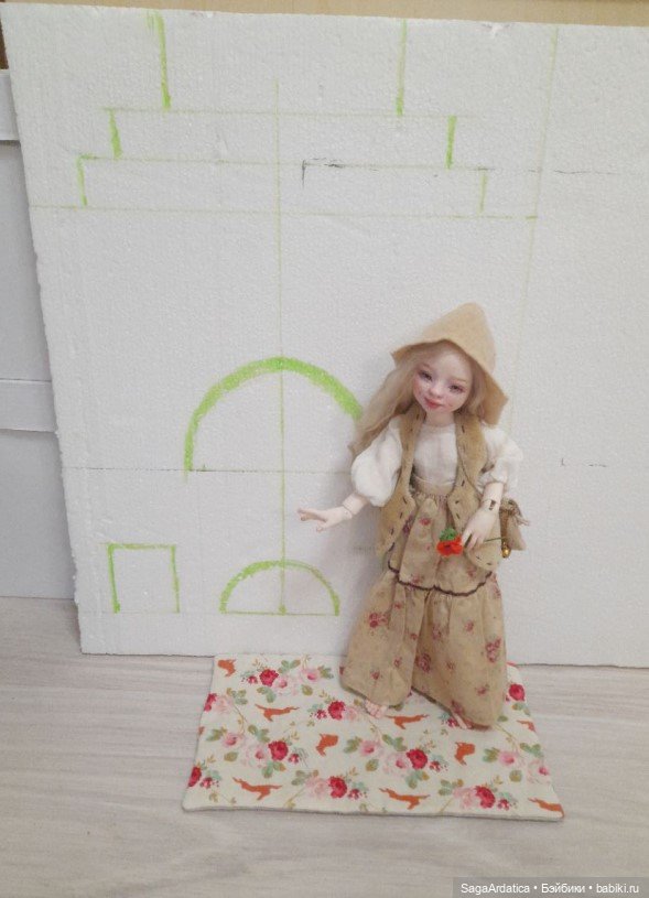 Мастер-класс по созданию русской печки в формате 1/6 (фото 5)