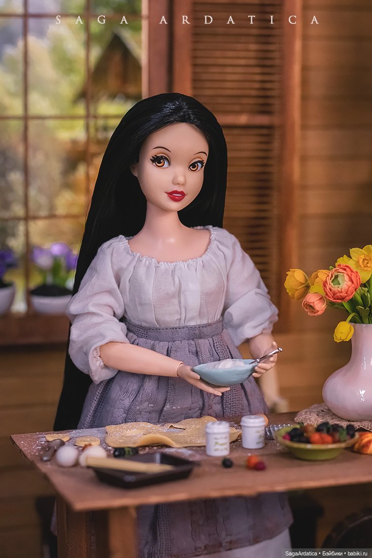 Снежкина кухня — Куклы Disney Animators и Принцессы Диснея: Disney Store