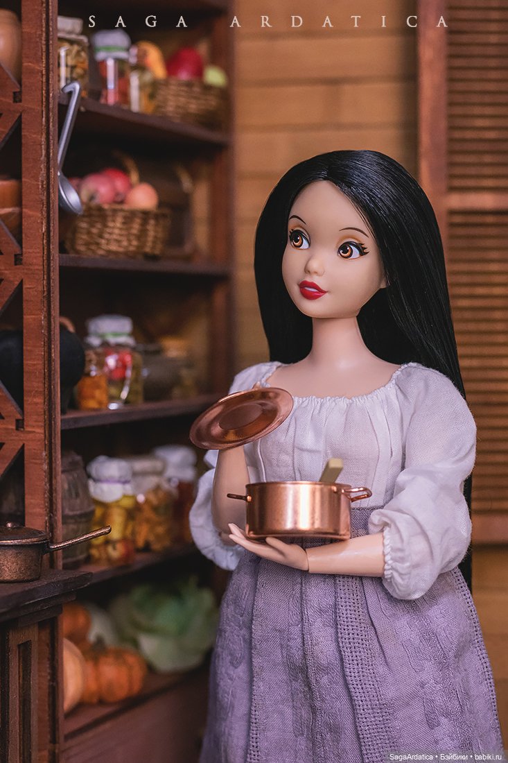 Снежкина кухня — Куклы Disney Animators и Принцессы Диснея: Disney Store