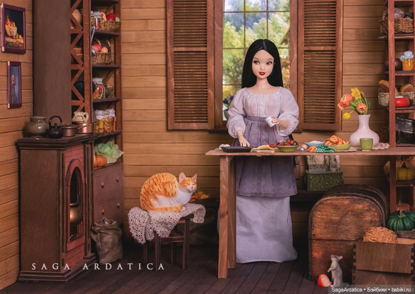 Снежкина кухня — Куклы Disney Animators и Принцессы Диснея: Disney Store