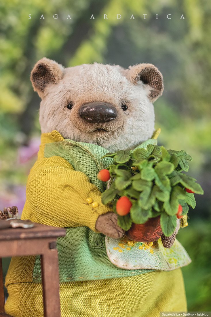 Плюшевый садовод — Домашние фото авторских игрушек: Тедди (фото 10)