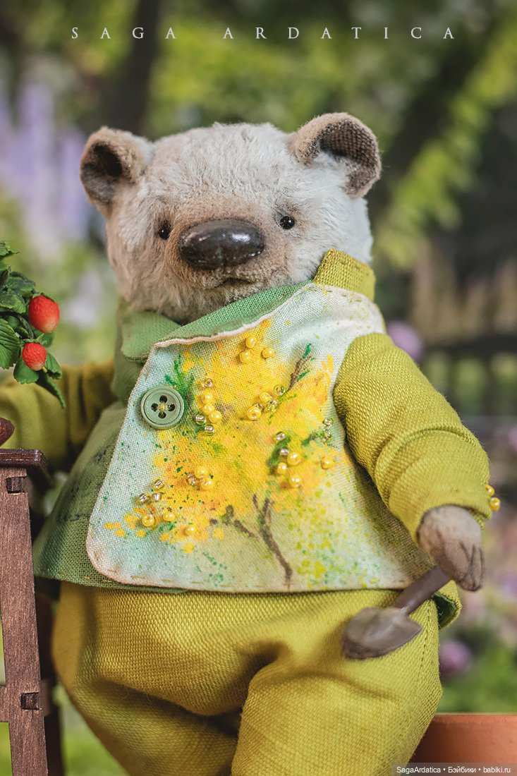 Плюшевый садовод — Домашние фото авторских игрушек: Тедди (фото 5)