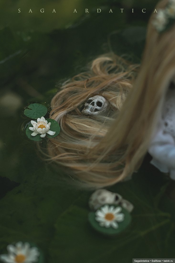 Русалка из омута — ООАК Monster High и Ever After High: репейнт (фото 4)