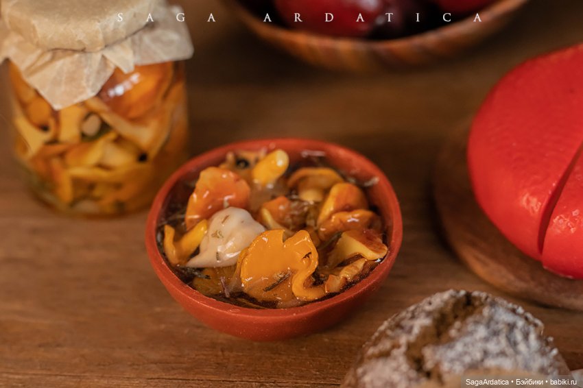 Суровая мужская еда — Кукольная миниатюра своими руками: еда (фото 9)