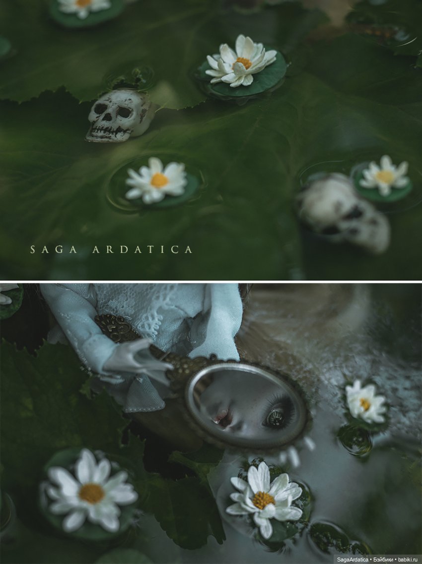 Русалка из омута — ООАК Monster High и Ever After High: репейнт (фото 5)