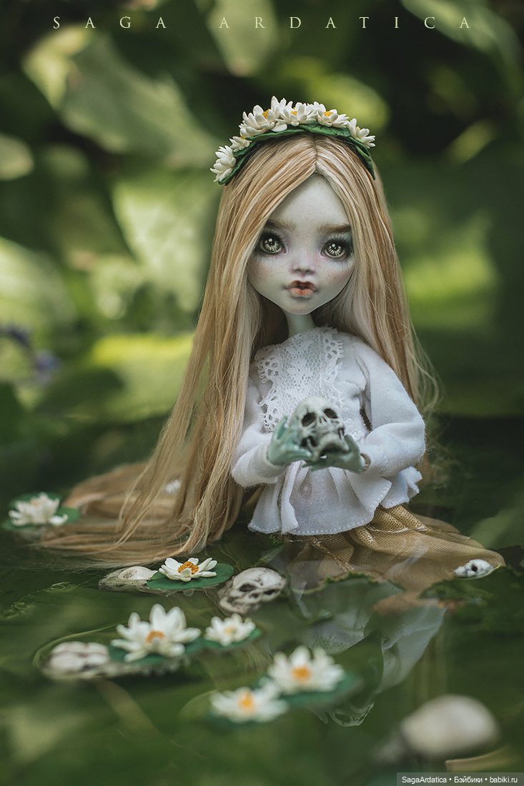 Русалка из омута — ООАК Monster High и Ever After High: репейнт