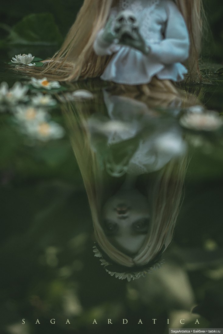 Русалка из омута — ООАК Monster High и Ever After High: репейнт (фото 3)