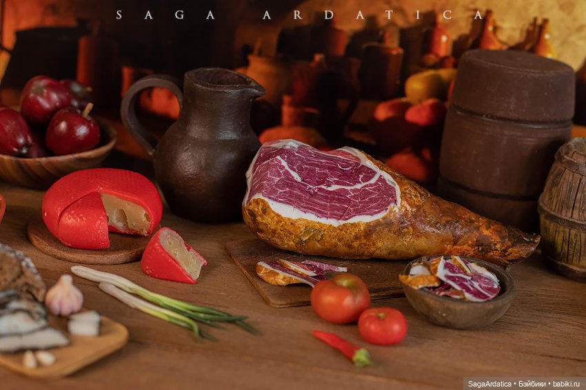 Суровая мужская еда — Кукольная миниатюра своими руками: еда (фото 2)