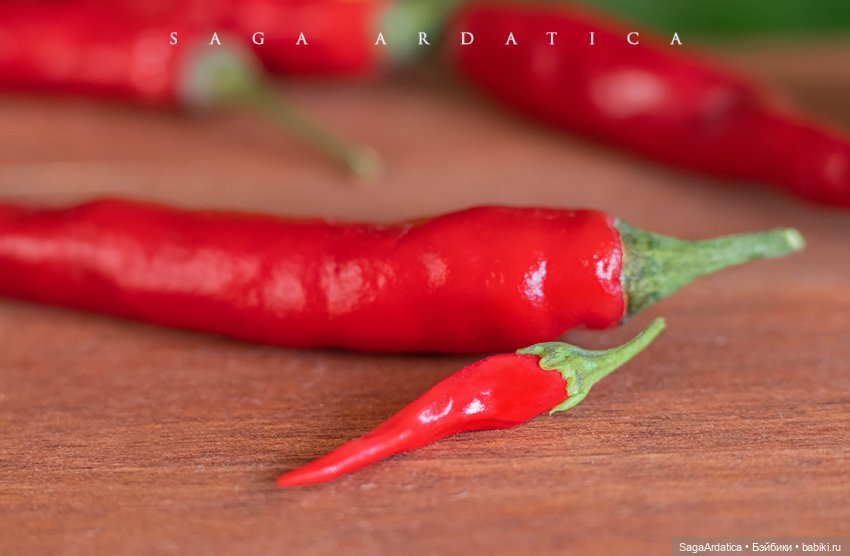 Клубника, перчик и лимон — Кукольная миниатюра своими руками: еда (фото 6)