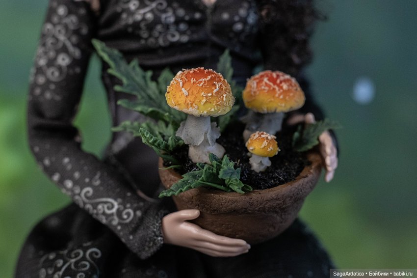 Мухоморная рассада — Кукольная миниатюра своими руками: еда (фото 9)