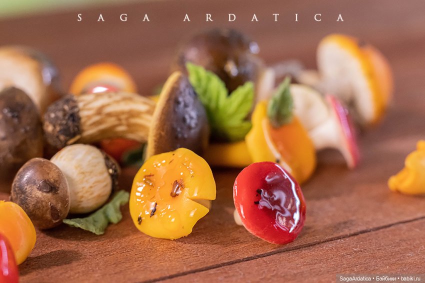 Лесной урожай — Кукольная миниатюра своими руками: еда (фото 7)