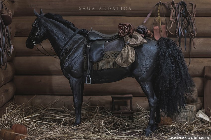 Конюшня для Плотвы — Румбоксы и кукольные интерьеры: фото (фото 3)