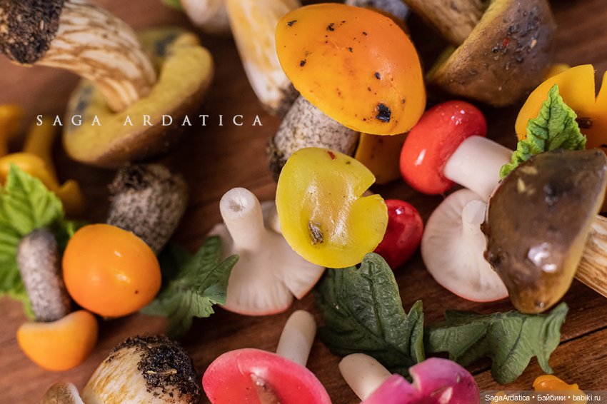 Лесной урожай — Кукольная миниатюра своими руками: еда (фото 2)