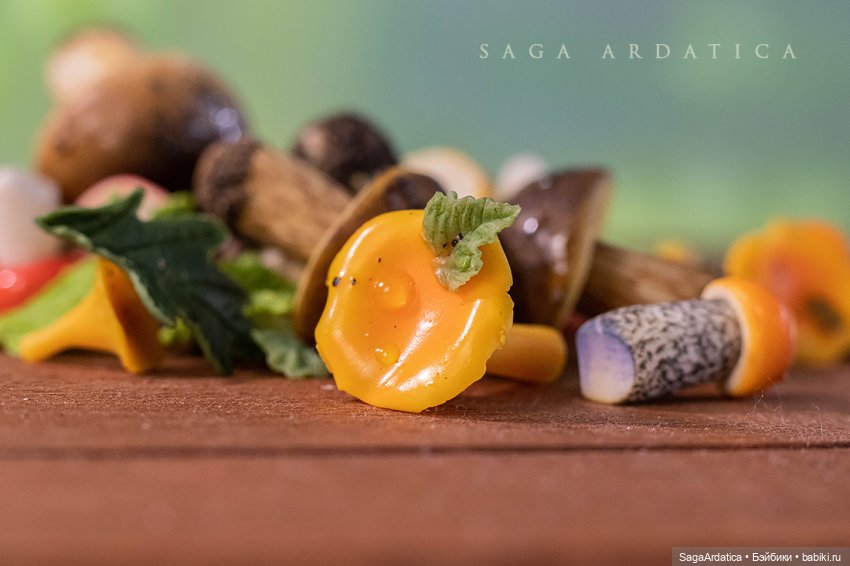 Лесной урожай — Кукольная миниатюра своими руками: еда (фото 9)