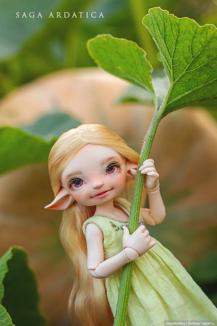 Паночка и тыквы — Куклы Fairyland (ФэйриЛэнд): BJD (БЖД) (фото 7)
