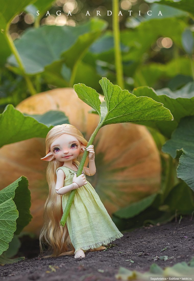Паночка и тыквы — Куклы Fairyland (ФэйриЛэнд): BJD (БЖД) (фото 5)