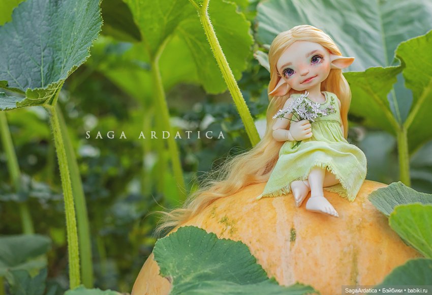 Паночка и тыквы — Куклы Fairyland (ФэйриЛэнд): BJD (БЖД) (фото 2)