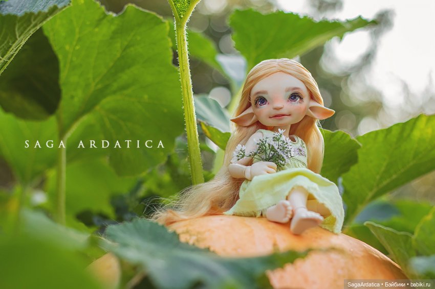Паночка и тыквы — Куклы Fairyland (ФэйриЛэнд): BJD (БЖД)