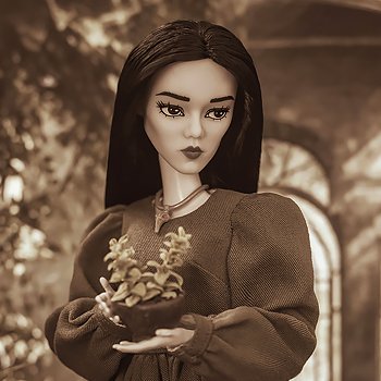 В оранжереях